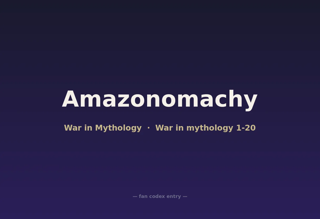 Amazonomachy